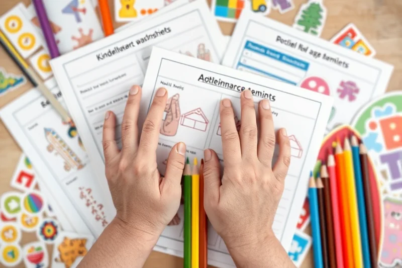 best kindergarten worksheets by age grade — Best Kindergarten Worksheets By Age Grade (the finished result)