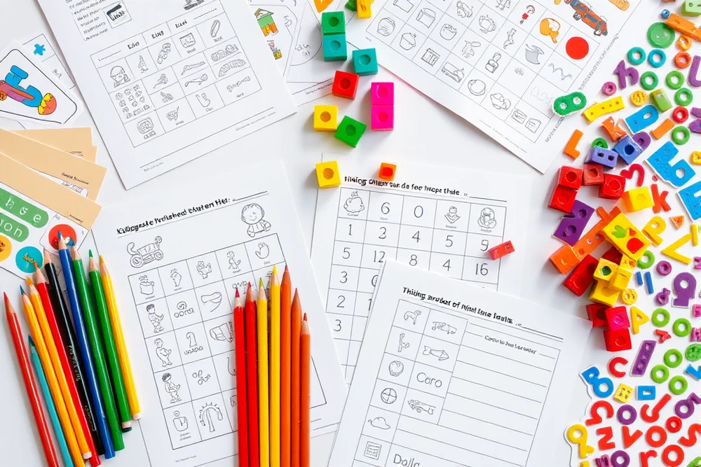 kindergarten worksheets by age & grade — Kindergarten Worksheets By Age & Grade (the finished result)