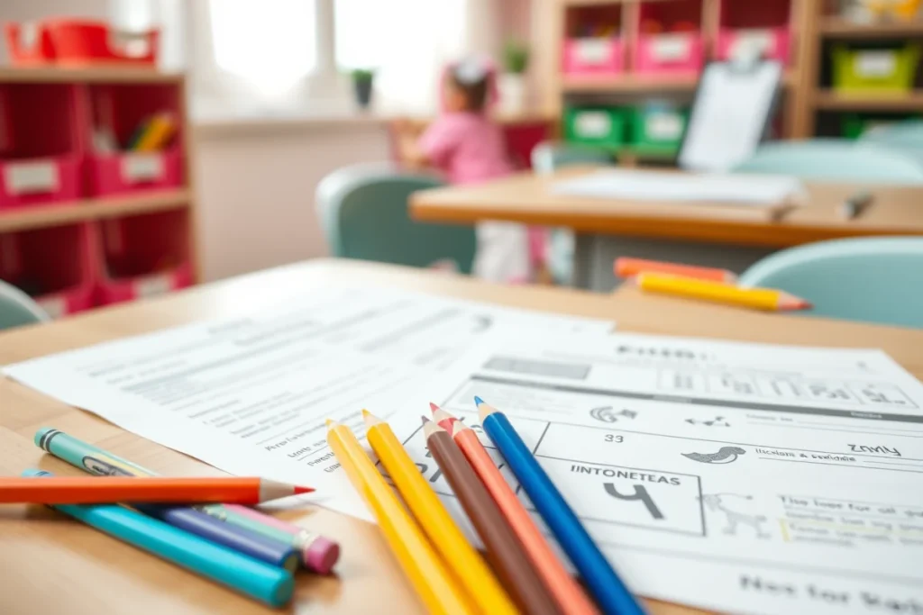 Kindergarten Worksheets Lesson Plans & Schedules