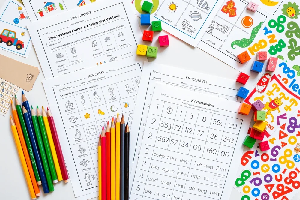 kindergarten worksheets β Kindergarten Worksheets (the finished result)