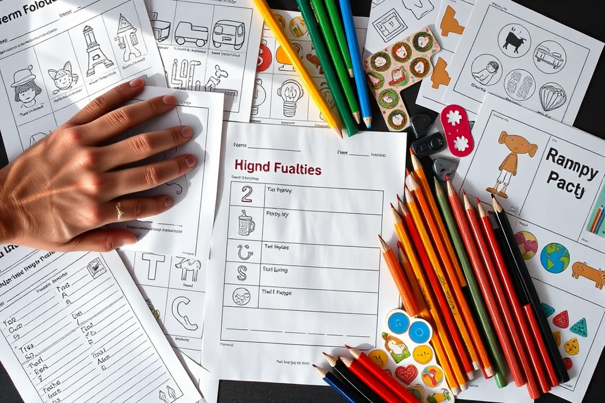 best kindergarten worksheets activities games — Best Kindergarten Worksheets Activities Games (the finished result)