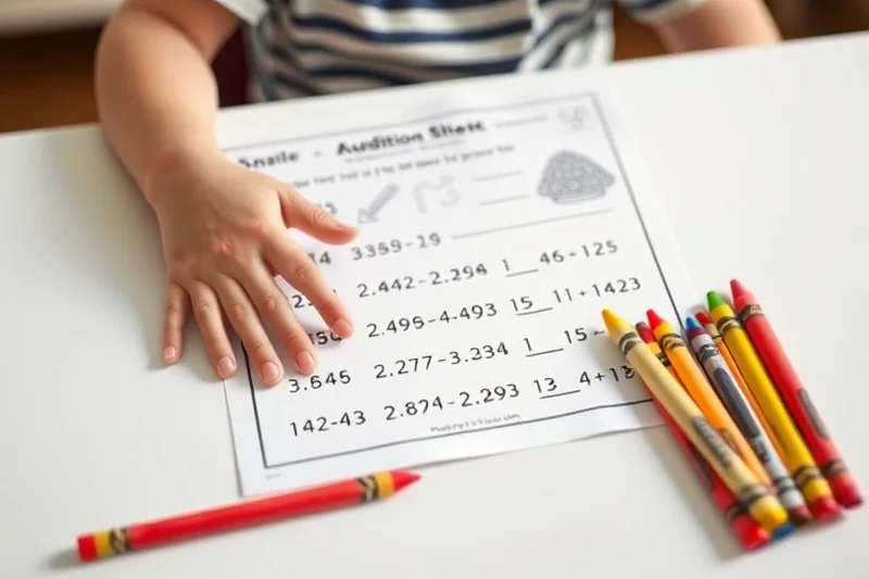 cheap kindergarten addition worksheets — Cheap Kindergarten Addition Worksheets (step by step)