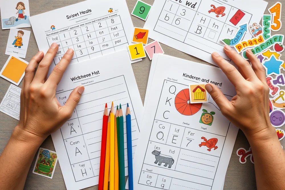 cheap kindergarten worksheets β Cheap Kindergarten Worksheets (the finished result)