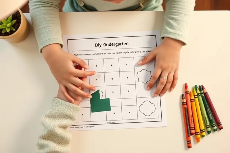 diy kindergarten worksheets lesson — Diy Kindergarten Worksheets Lesson (step by step)