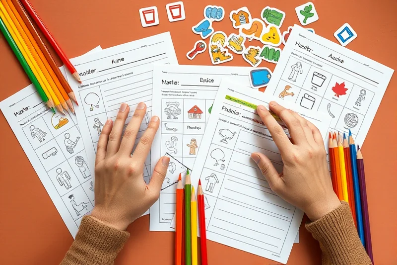 diy kindergarten worksheets lesson — Diy Kindergarten Worksheets Lesson (the finished result)