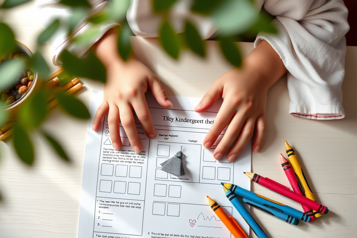 diy kindergarten worksheets progress assessment — Diy Kindergarten Worksheets Progress Assessment (step by step)