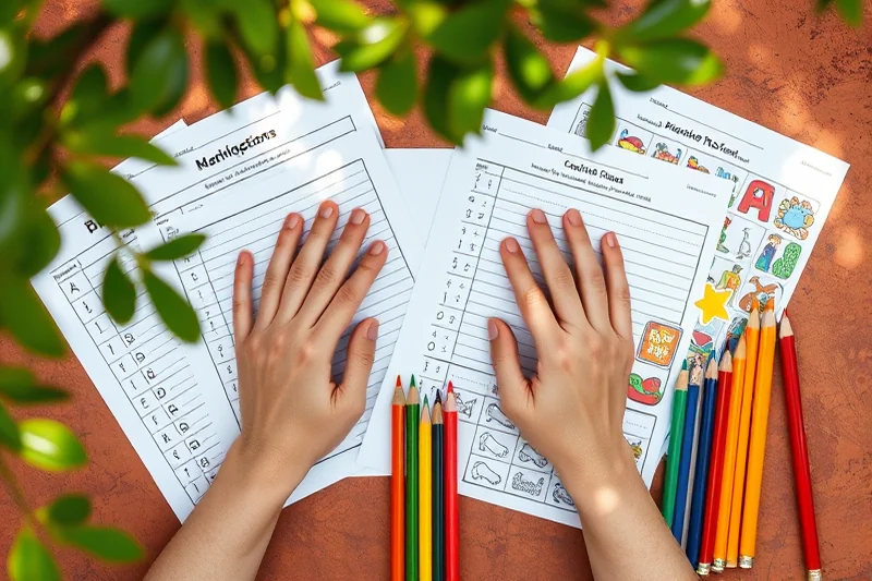 easy kindergarten worksheets plans — Easy Kindergarten Worksheets Plans (the finished result)
