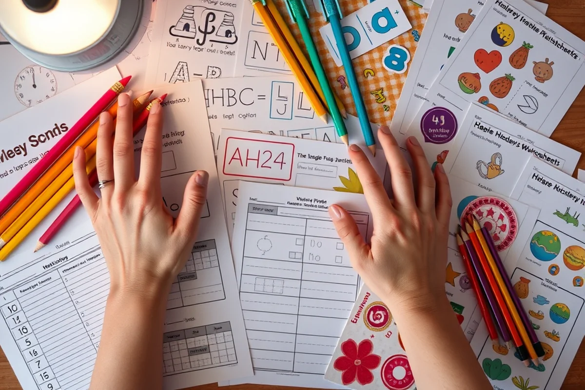 kindergarten worksheets by age grade printable — Kindergarten Worksheets By Age Grade Printable (the finished result)