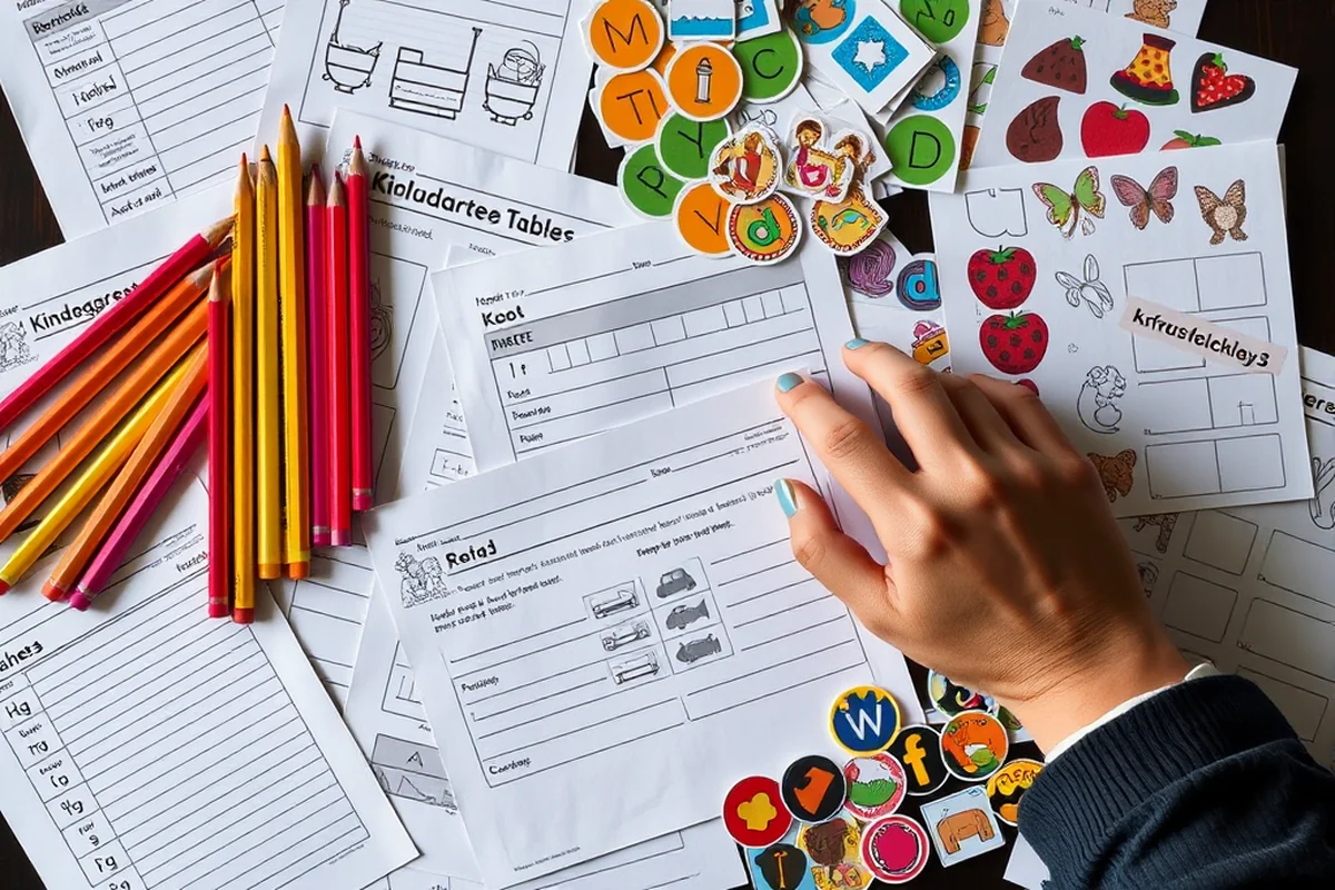 kindergarten worksheets by age grade tips — Kindergarten Worksheets By Age Grade Tips (the finished result)