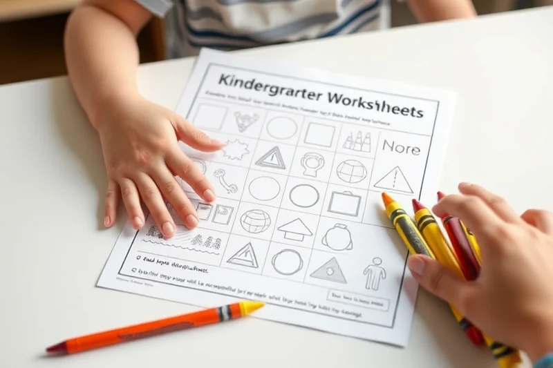 kindergarten worksheets for small spaces — Kindergarten Worksheets For Small Spaces (step by step)