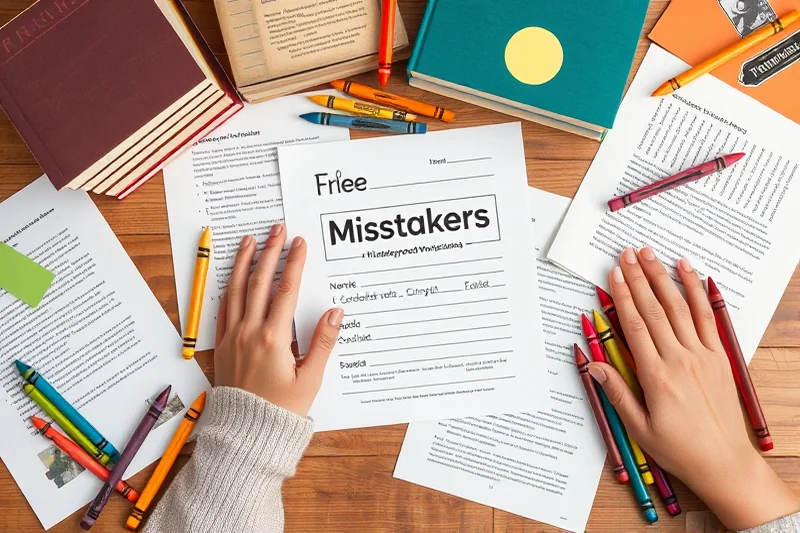 kindergarten worksheets free mistakes β Kindergarten Worksheets Free Mistakes (the finished result)
