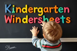 Kindergarten Worksheets Ideas For Beginners