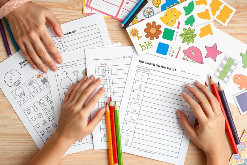 kindergarten worksheets ideas for beginners — Kindergarten Worksheets Ideas For Beginners (the finished result)