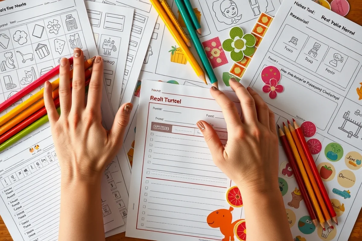 kindergarten worksheets lesson plans schedules for beginners — Kindergarten Worksheets Lesson Plans Schedules For Beginners (the finished result)