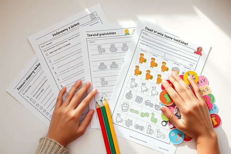 kindergarten worksheets printables on a budget — Kindergarten Worksheets Printables On A Budget (the finished result)