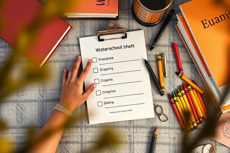 kindergarten worksheets worksheets checklist — Kindergarten Worksheets Worksheets Checklist (the finished result)