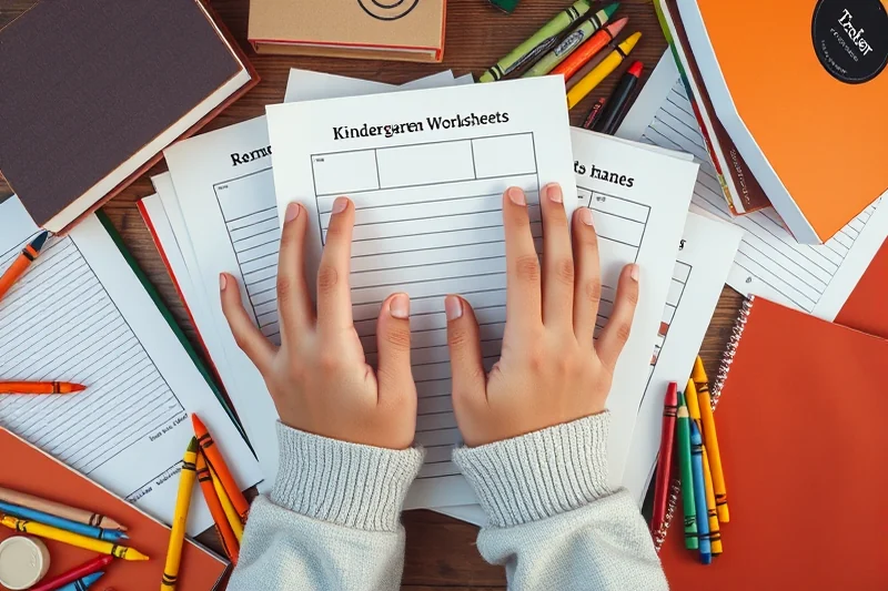 quick kindergarten worksheets printables worksheets — Quick Kindergarten Worksheets Printables Worksheets (the finished result)