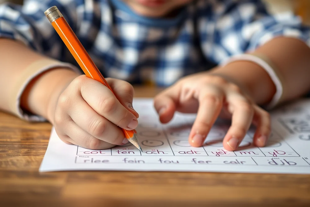 simple kindergarten worksheets — Simple Kindergarten Worksheets (step by step)