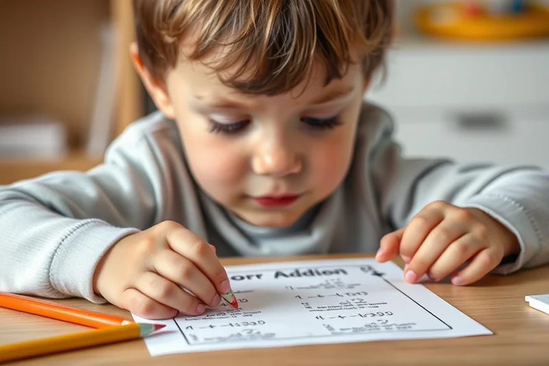 top addition worksheets for kindergarten — Top Addition Worksheets For Kindergarten (step by step)