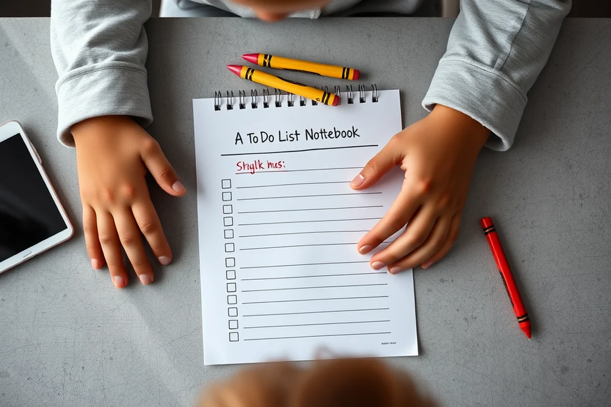 a to do list notebook — A To Do List Notebook (step by step)