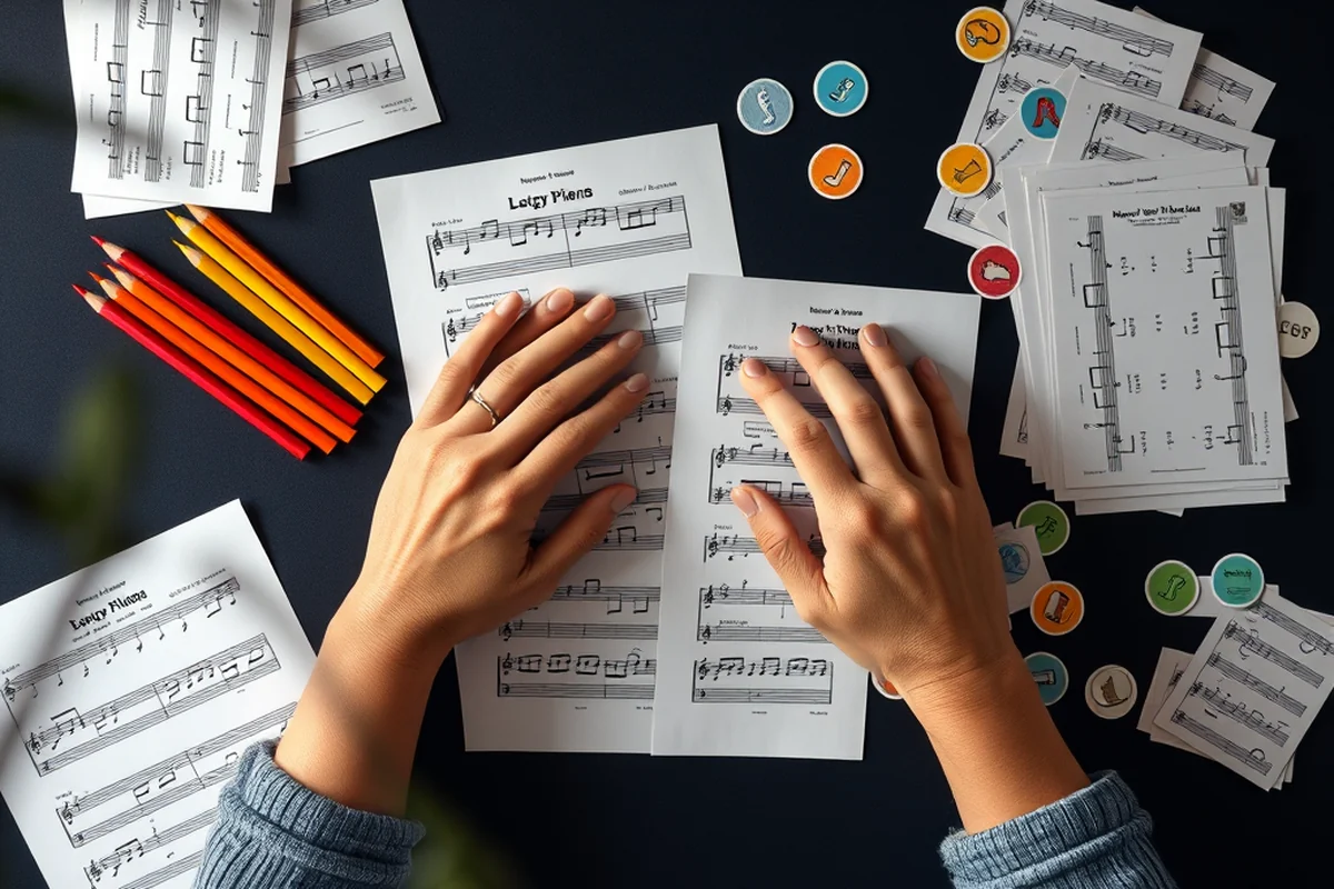 easy piano sheet music for kids — Easy Piano Sheet Music For Kids (the finished result)
