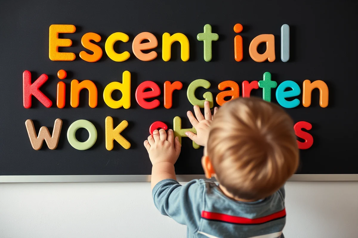 essential kindergarten worksheets free — Essential Kindergarten Worksheets Free