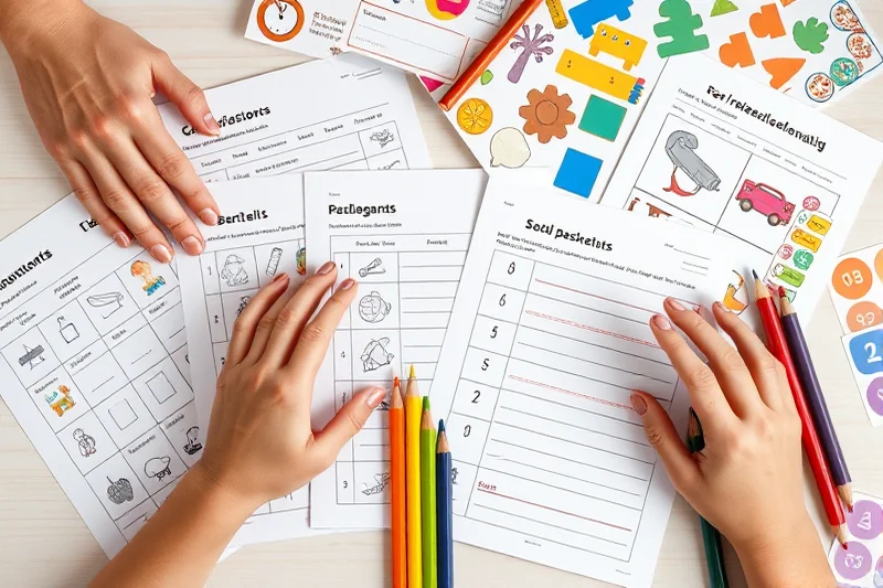 essential kindergarten worksheets free — Essential Kindergarten Worksheets Free (the finished result)