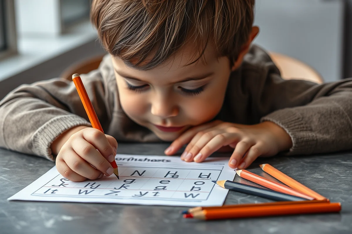 preschool worksheets alphabet — Preschool Worksheets Alphabet (step by step)