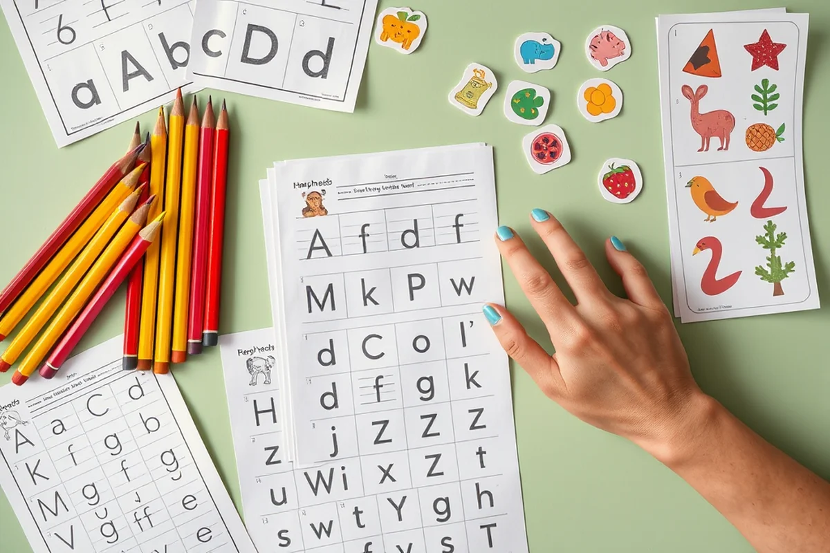 preschool worksheets alphabet — Preschool Worksheets Alphabet (the finished result)