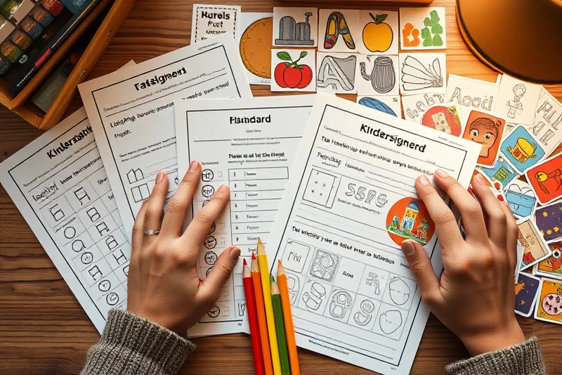 simple kindergarten worksheets printables — Simple Kindergarten Worksheets Printables (the finished result)