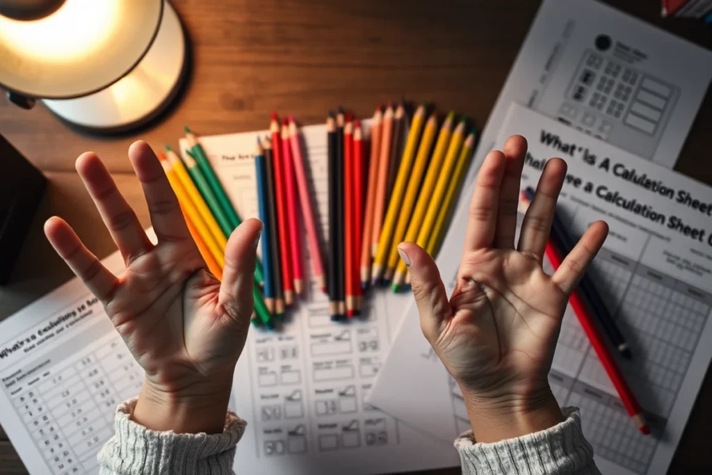 What Is A Calculation Sheet