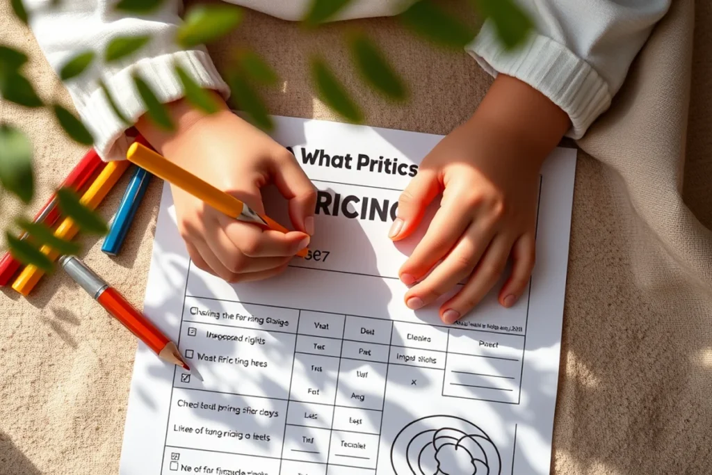 What Is A Pricing Sheet