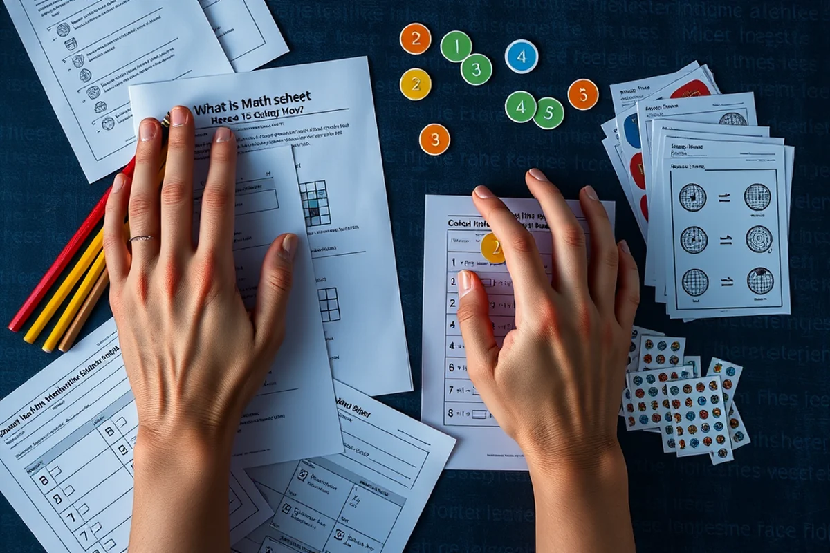what is math worksheet — What Is Math Worksheet (the finished result)