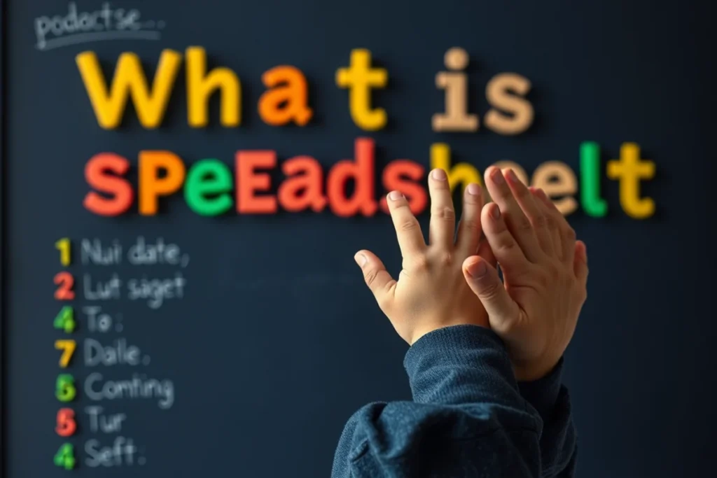 What Is Spreadsheet Template