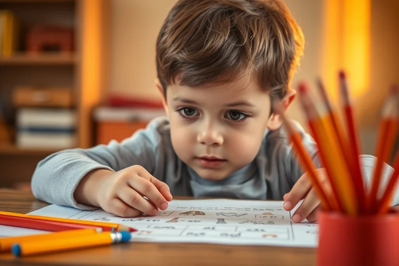 easy kindergarten worksheets lesson — Easy Kindergarten Worksheets Lesson (step by step)