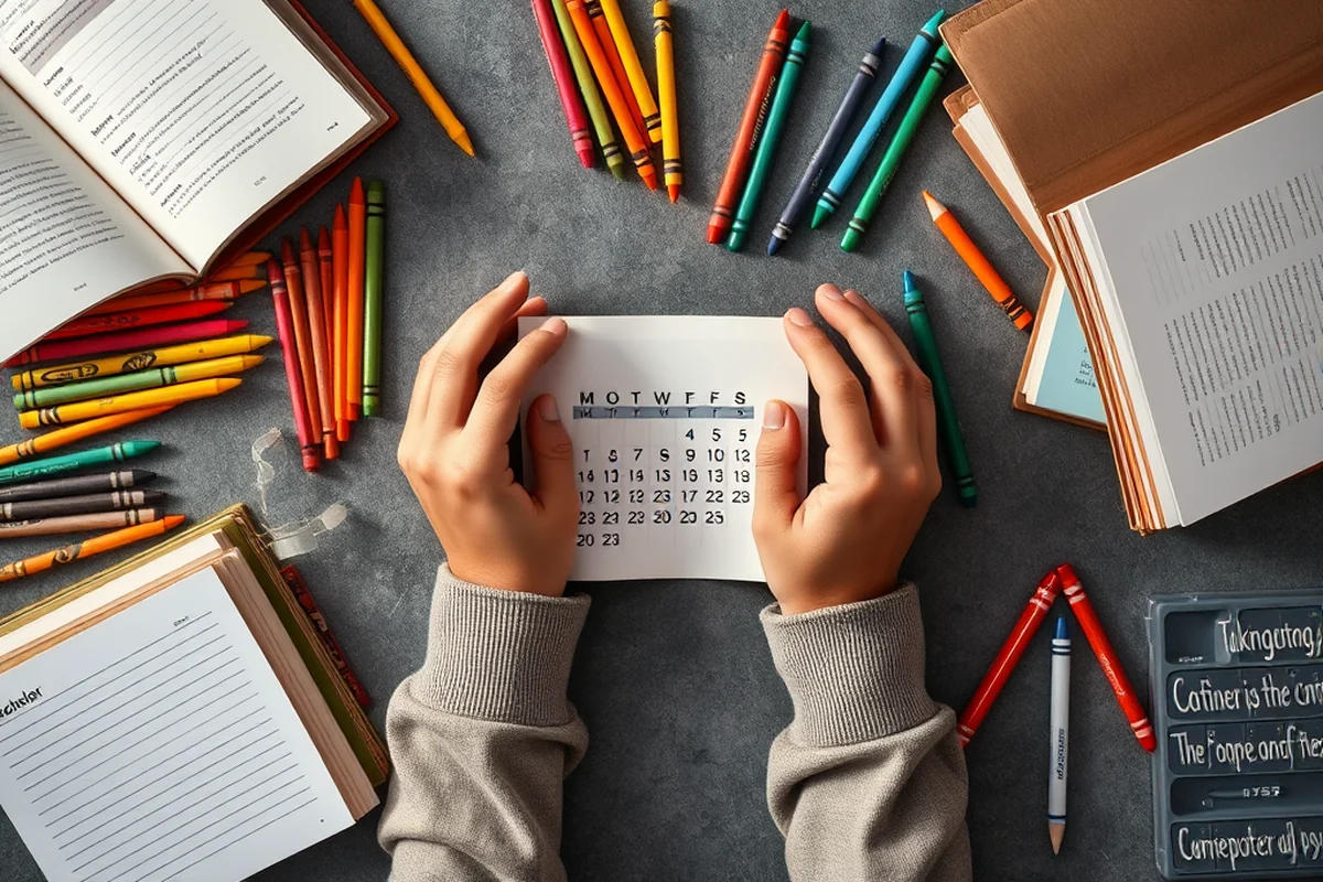 excel calendar template — Excel Calendar Template (the finished result)