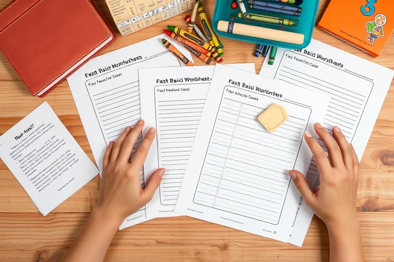 fast basic kindergarten worksheets — Fast Basic Kindergarten Worksheets (the finished result)