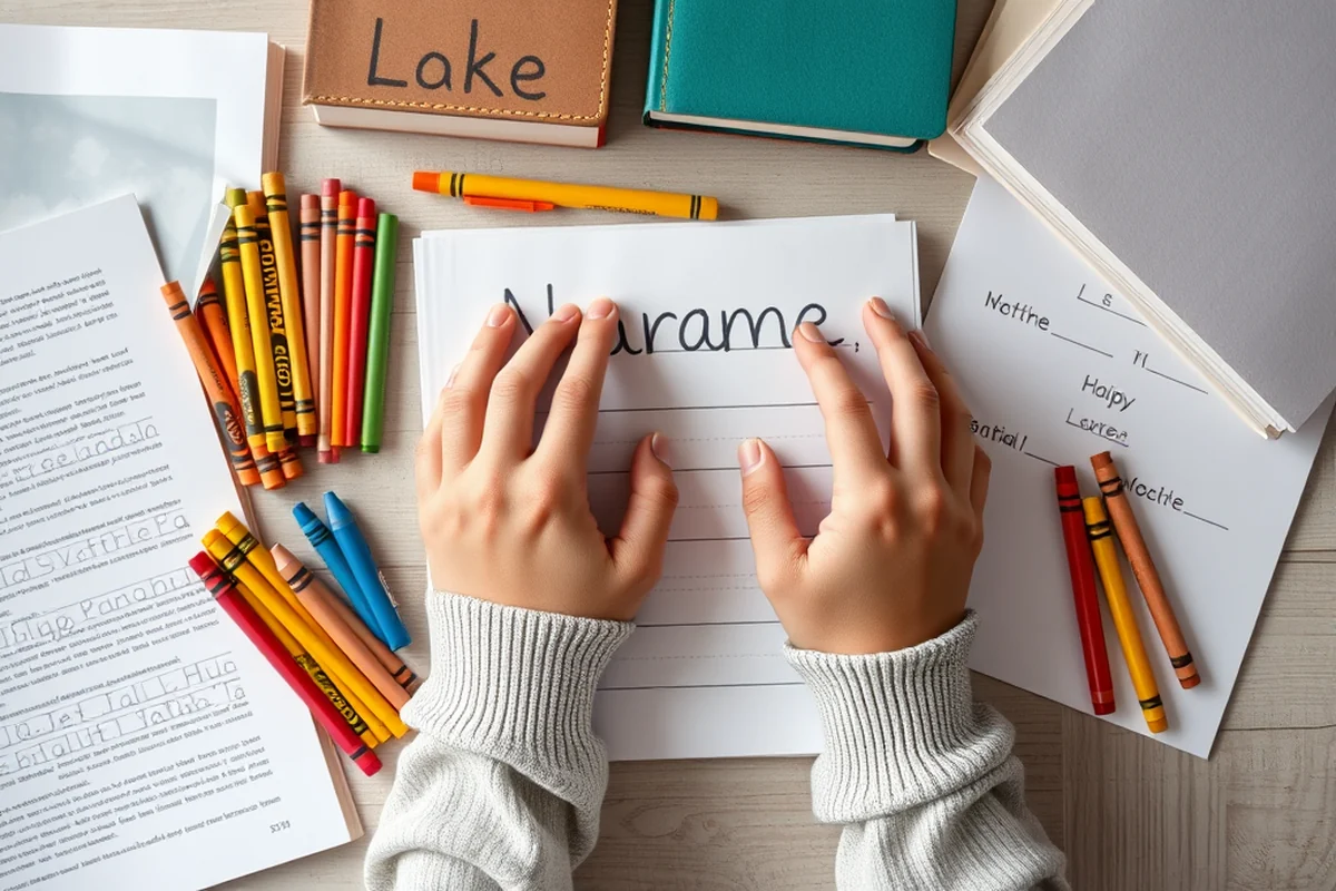free name tracing worksheets — Free Name Tracing Worksheets (the finished result)