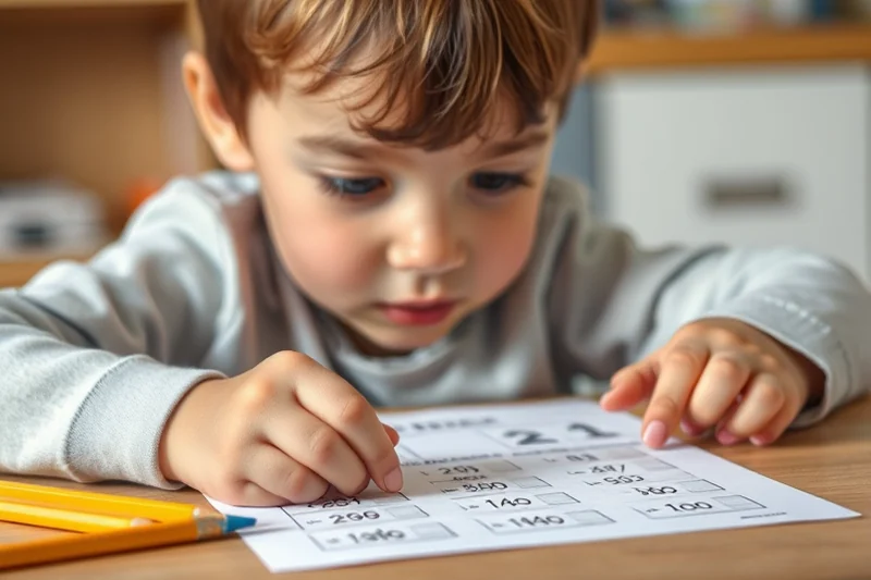 kindergarten easy math worksheets free for families — Kindergarten Easy Math Worksheets Free For Families (step by step)