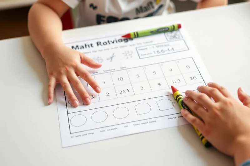 kindergarten math worksheets ideas — Kindergarten Math Worksheets Ideas (step by step)