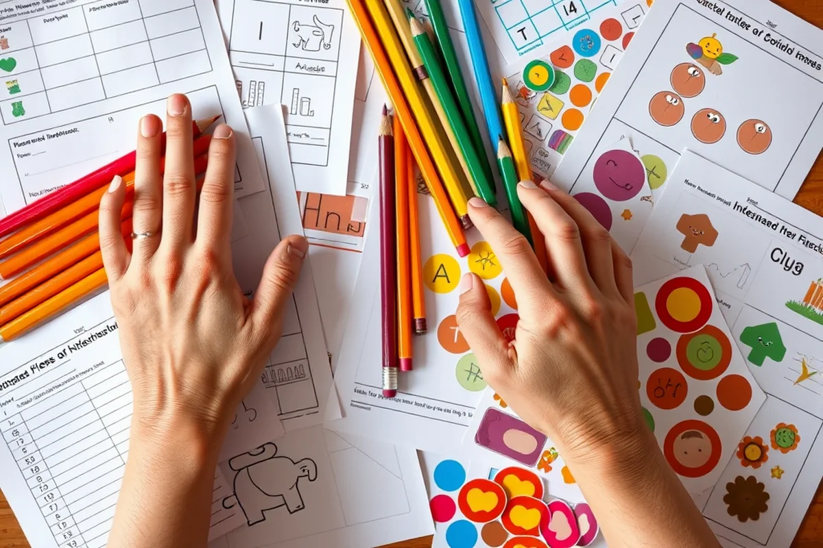 kindergarten worksheets progress assessment examples — Kindergarten Worksheets Progress Assessment Examples (the finished result)