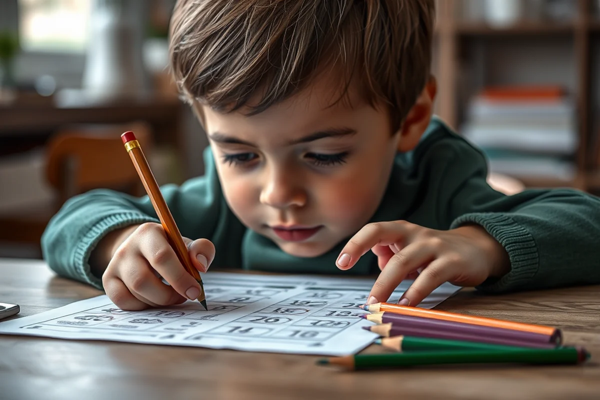 math coloring sheets — Math Coloring Sheets (step by step)