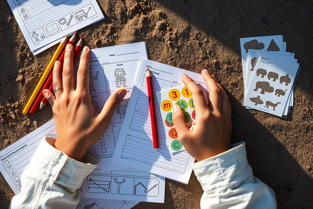 printable worksheets for kids — Printable Worksheets For Kids (the finished result)