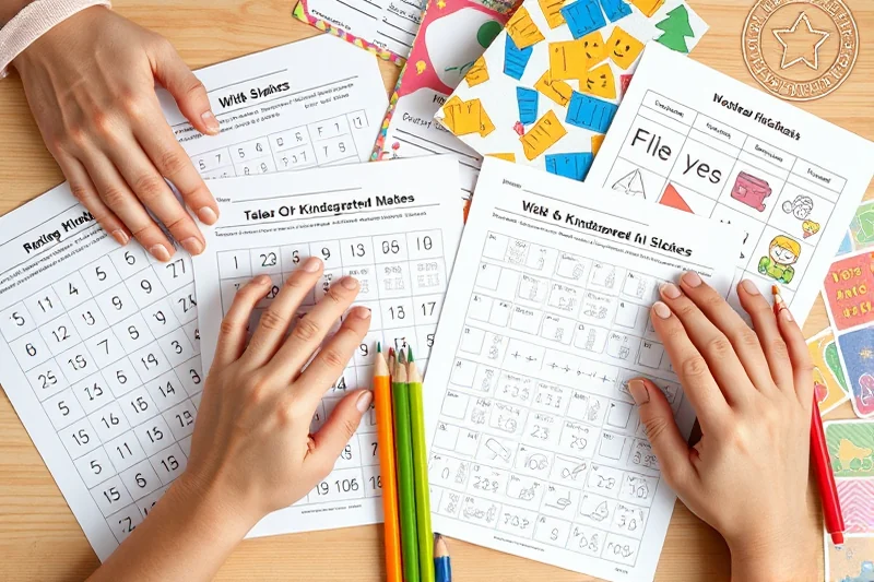 quick kindergarten easy math worksheets free — Quick Kindergarten Easy Math Worksheets Free (the finished result)